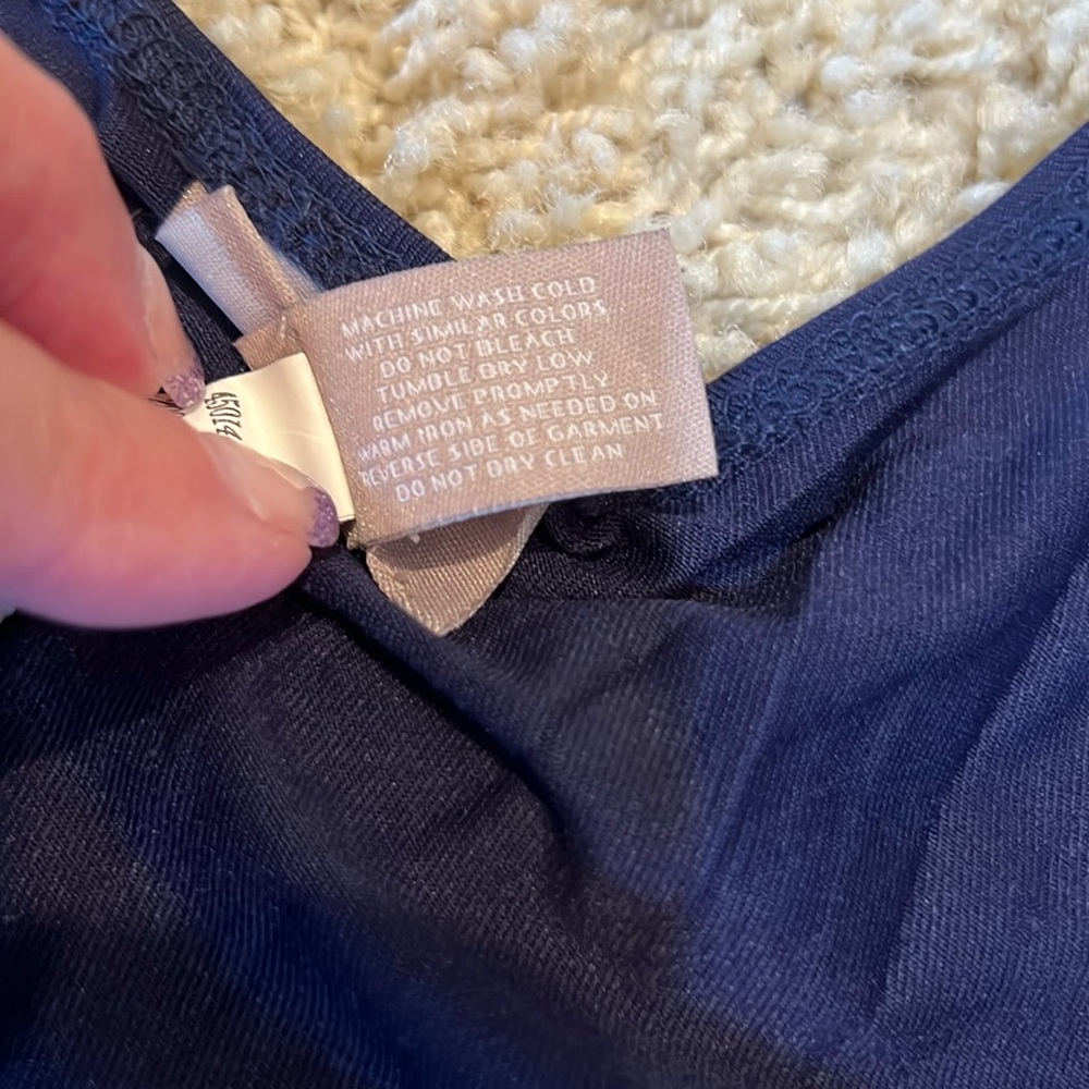 CHICO’S Microfeel Timeless Tank Basic Knit - 2 - Picture 7 of 8